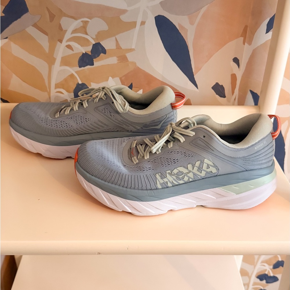 Hoka Sky Blue Running Shoes